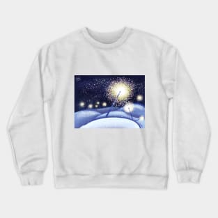 Glade of Sparklers Crewneck Sweatshirt